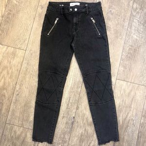 DL1961 No.4 Instasculpt Crop Moto Jeans in Mirage